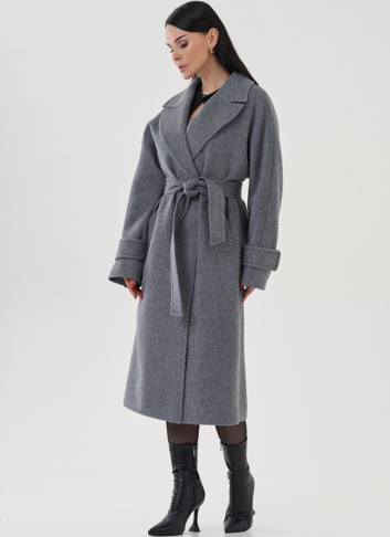 Пальто женское с английским воротником